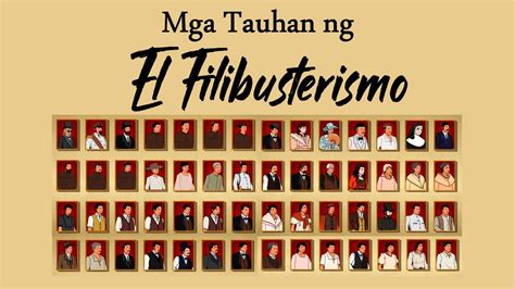 El Filibusterismo (Tauhan) .